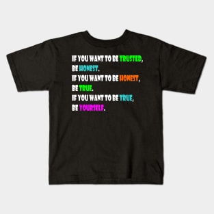 Be Yourself Kids T-Shirt